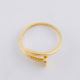 Anillo Clavo 2.65g / T7 3/4 Oro Amarillo 18K