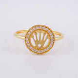 Anillo Corona 1.7g / T6 1/4 Oro Amarillo 18K