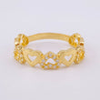 Anillo Carril de Amor 2.8g / T8 1/2 Oro Amarillo 18K