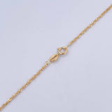 Cadena Singapur 1.25gr / 45cm / 0.5mm Oro Amarillo +3 18K &