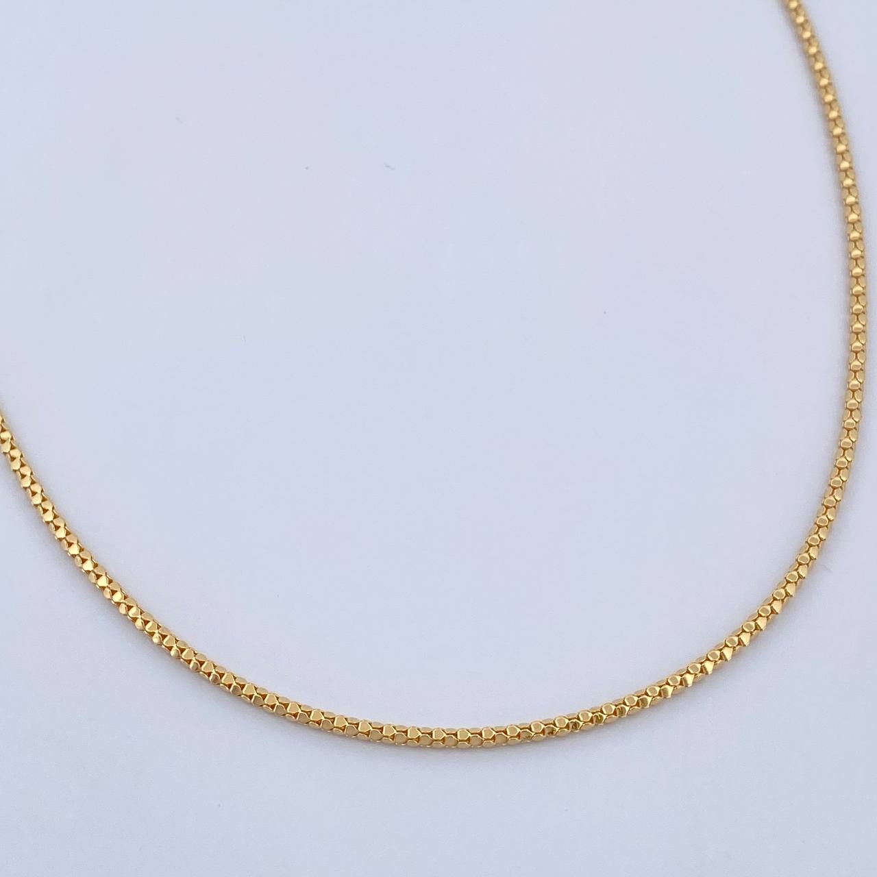 Cadena Cordon 4.5gr /  / 45.1cm / 1.6mm Oro Amarillo +3 18K $