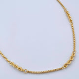 Cadena Lazo Veneciana 5.35gr / 45cm / 2.9mm Oro Amarillo +3 18K &