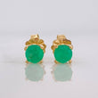 Topos Cuatro Garras Esmeralda 40pts 1.05g / in / 3.96mm Oro Amarillo 18K