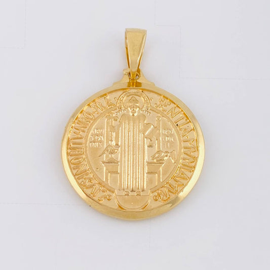 Pendant San Benito 4.9g / 1 1/4 in Yellow Gold 18K