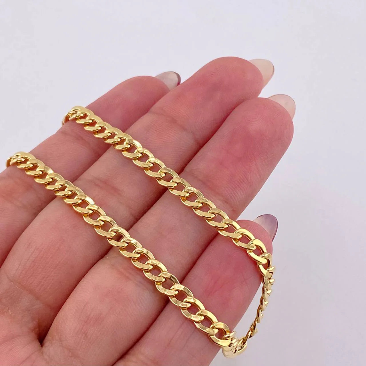 Cuban Links Bracelet 4.1 g / 7 3/4 in / 4 mm 18K Yellow Gold