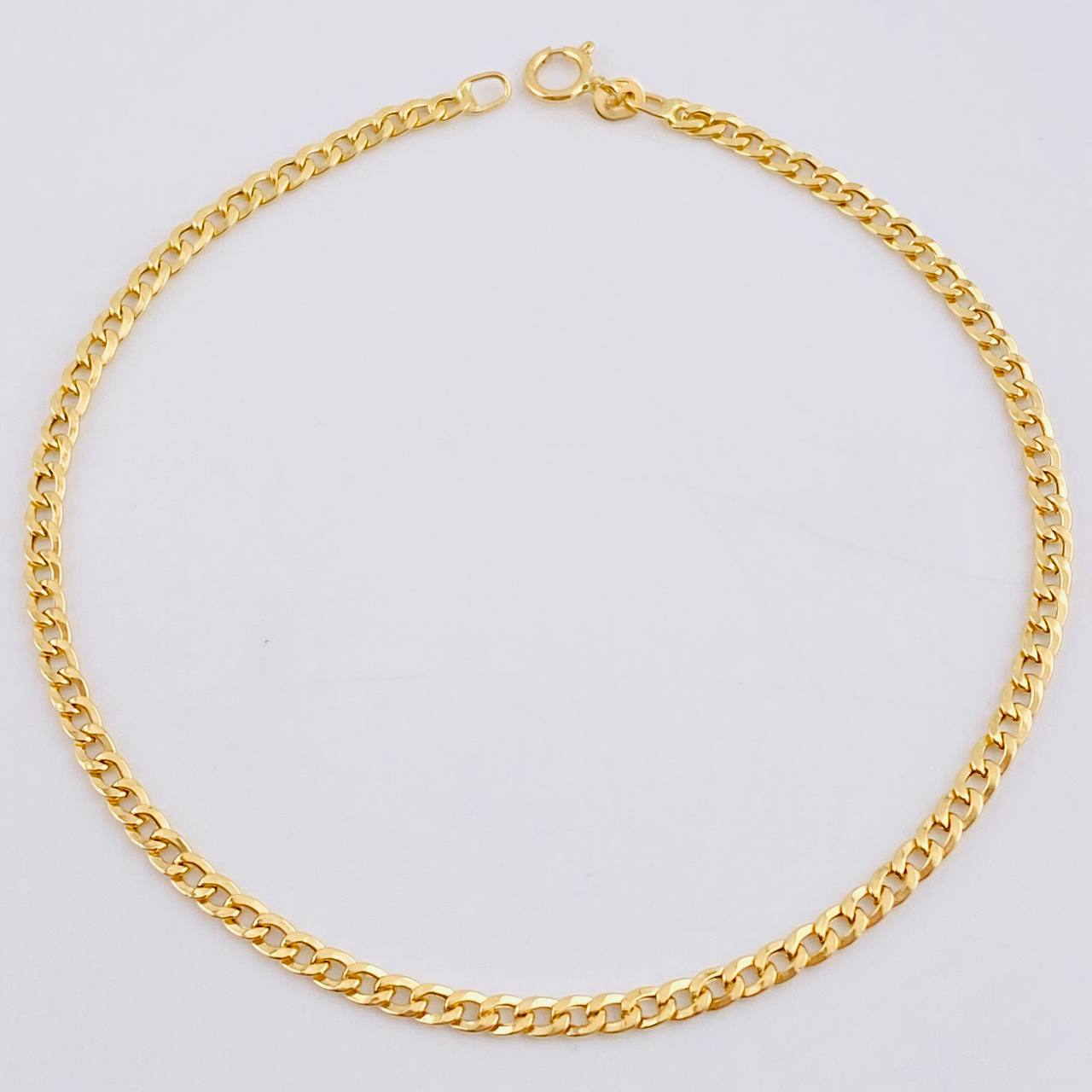 Pulso Cubano 1.95gr / 7 1/4 in / 2.8mm Oro Amarillo +1 18K ©