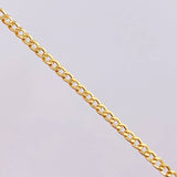 Pulso Cubano 1.95gr / 7 1/4 in / 2.8mm Oro Amarillo +1 18K ©