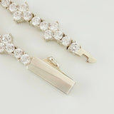 Pulso Borde De Estrella 10.55gr / 7 1/4 in / 3mm Plata 925