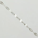 Mirror Flower Chain 3.3 g / 27 1/2 in / 2.05 mm Silver 925