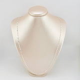 Mirror Flower Chain 3.3 g / 27 1/2 in / 2.05 mm Silver 925