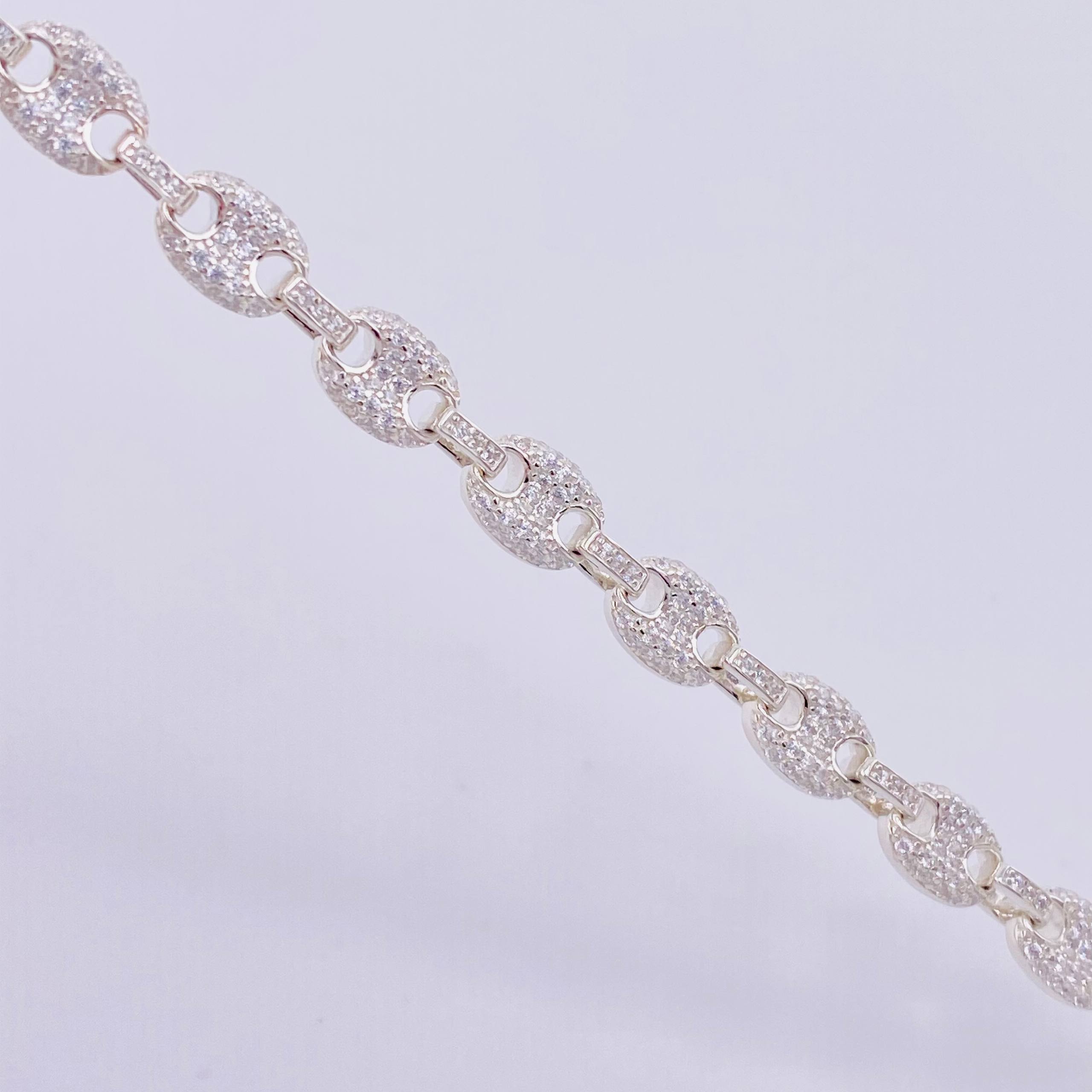 Pulso GC Túpido 13.6gr / 7 3/4 in / 6.2mm Plata 925