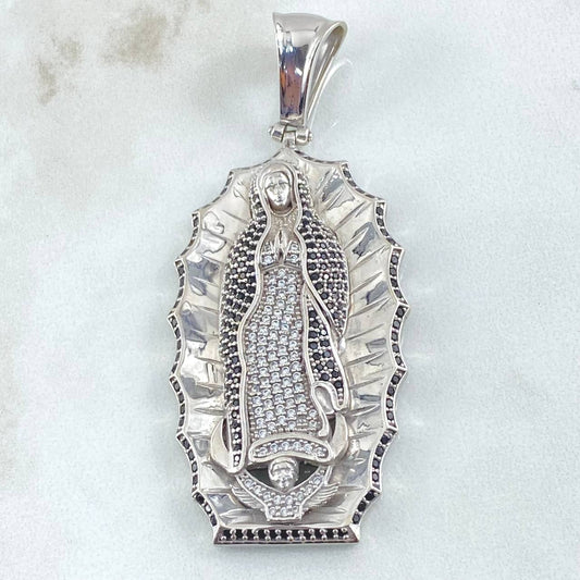 Virgin Guadalupe Pendant 15.85gr / 6.5cm / 18K Gold *