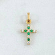 Pendant Cross 0.6gr / 2cm / 18K Gold ©