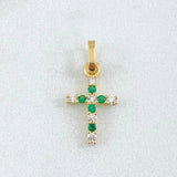 Pendant Cross 0.6gr / 2cm / 18K Gold ©