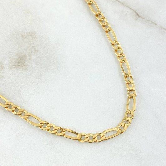 Figaro Chain 10gr / 60cm / +1 18K Gold ©