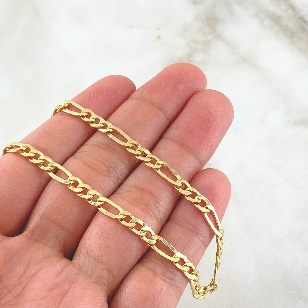 Figaro Chain 10gr / 60cm / +1 18K Gold ©