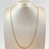Cadena Cubana 4.8gr / 60cm / +1 Oro 18K