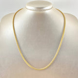 Cadena Franco 6.85gr / 18 in / 2.22mm Oro Amarillo +3 18K !