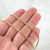 Franco Chain 3.85gr / 60cm / +3 18K Gold