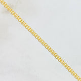 Pulso China 2.05gr / 7 1/2 in / 2.2mm Oro Amarillo +1 18K *