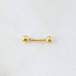 Belly Button Piercing 0.25gr / 1/2 in / 18K Yellow Gold *