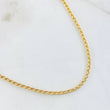 Cadena Franco 6.75gr / 23 1/2 in / 2mm Oro Amarillo +3 18K ©