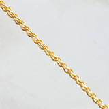 Cadena Franco 6.75gr / 23 1/2 in / 2mm Oro Amarillo +3 18K ©
