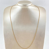 Cadena Cubana 6.15gr / 23 1/2 in / 1.7mm Oro Amarillo +1 18K *