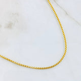 Cadena Veneciana 11.05gr / 23 1/2 in / 1.8mm Oro Amarillo +3 18K ©