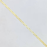 Cadena Plana 1.35gr / 17 3/4 in / 1.3mm Oro Amarillo +3 18K *