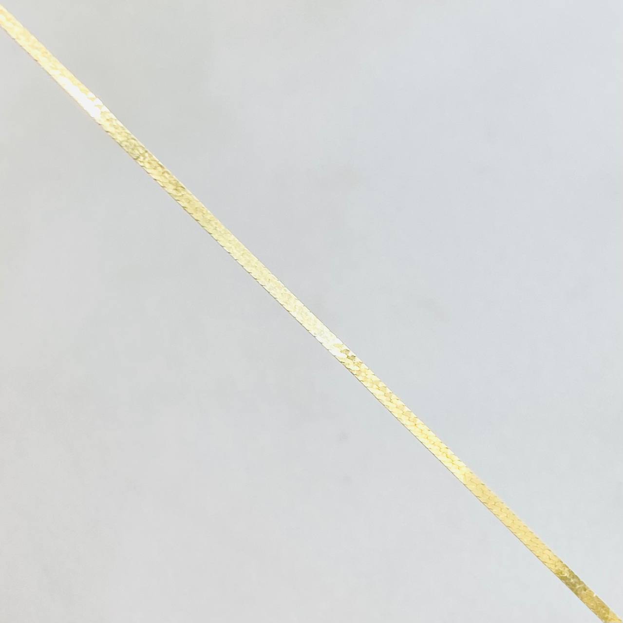 Cadena Espejo 0.85gr / 15 3/4 in / 0.85mm Oro Amarillo +3 18K *