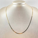 Herringbone Chain 6.2gr / 19 3/4 in / 3.3mm Yellow Gold +3 18K ©