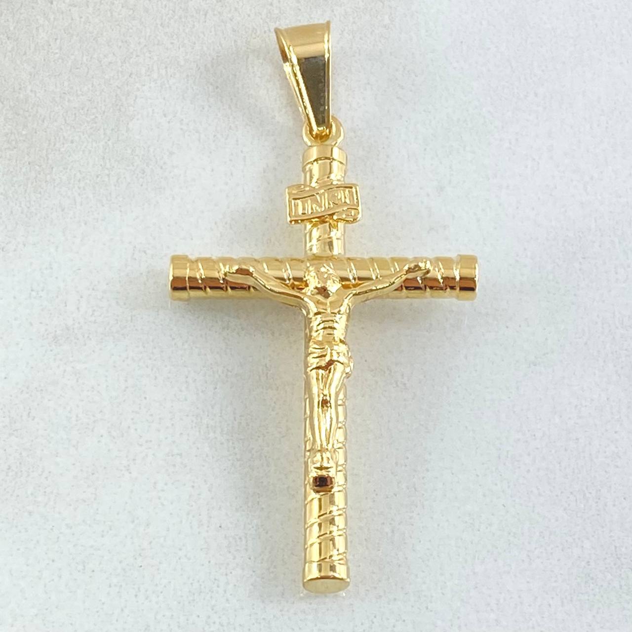 Pendant Cross Christ 1.75gr / 4.4cm / 18K Gold