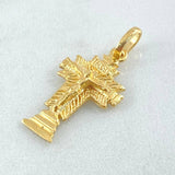Pendant Lord of Miracles Cross 2.45gr / 2.7cm (1.1in) / 18K Gold