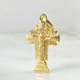 Pendant Lord of Miracles Cross 2.45gr / 2.7cm (1.1in) / 18K Gold