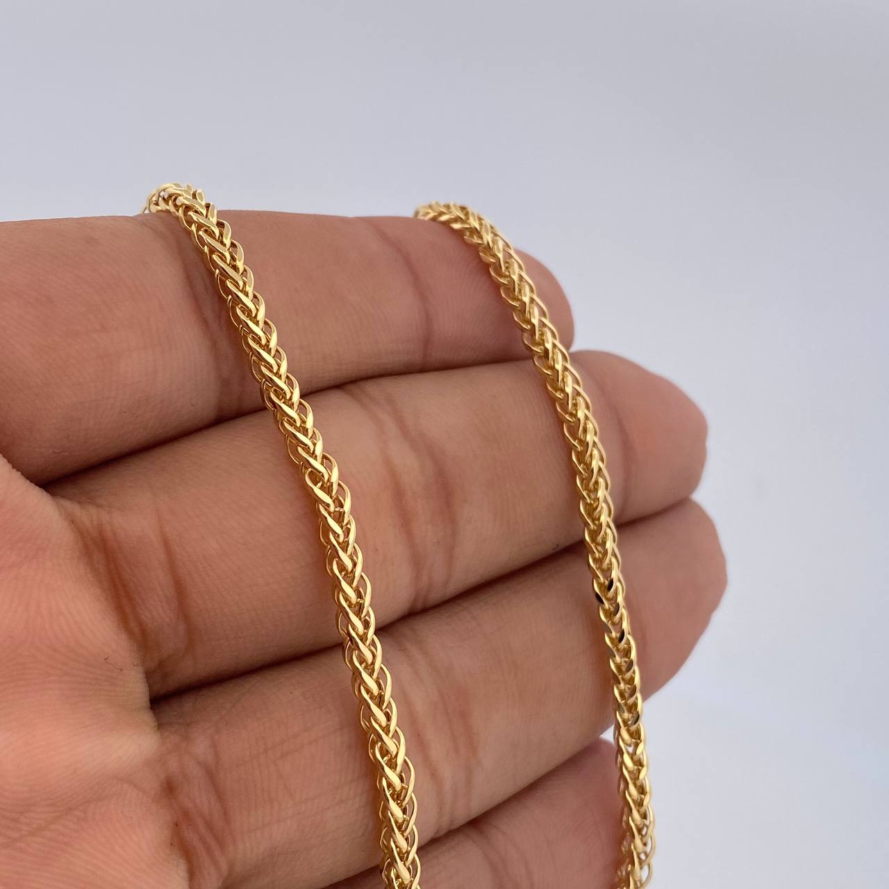 Cadena Franco 11.4gr / 60cm / +3 Oro 18K &