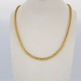 Cadena Franco 11.4gr / 60cm / +3 Oro 18K &