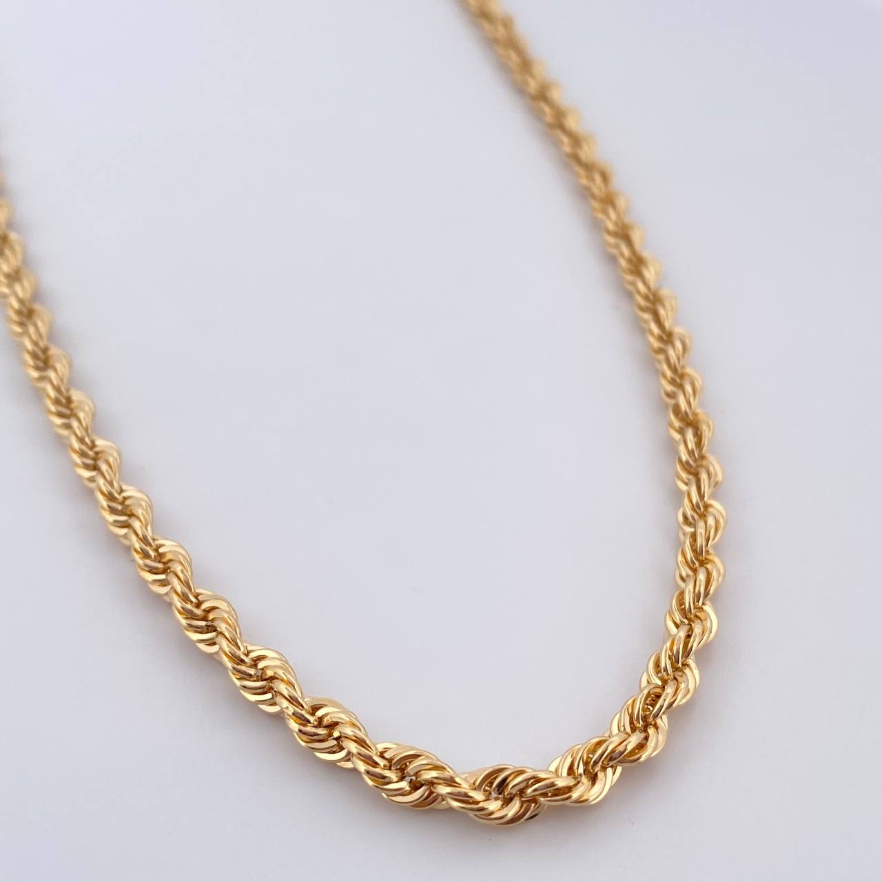 Rope Chain 13.65gr / 61.5cm / +3 18K Gold &