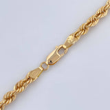 Rope Chain 13.65gr / 61.5cm / +3 18K Gold &