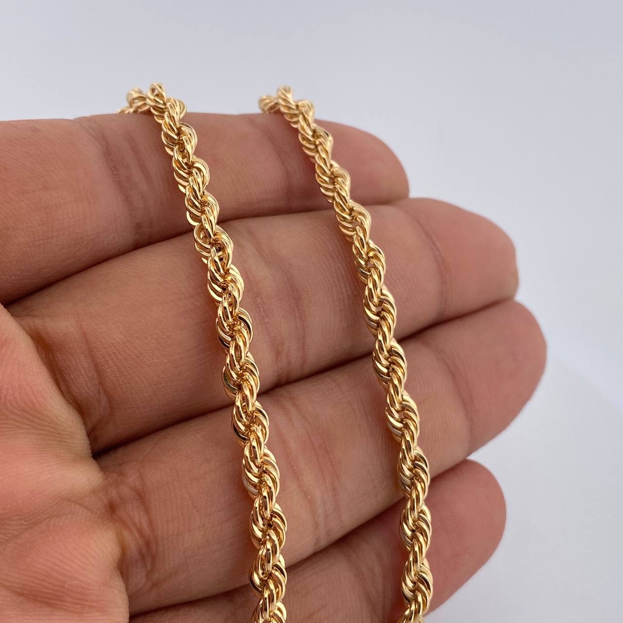 Rope Chain 13.65gr / 61.5cm / +3 18K Gold &