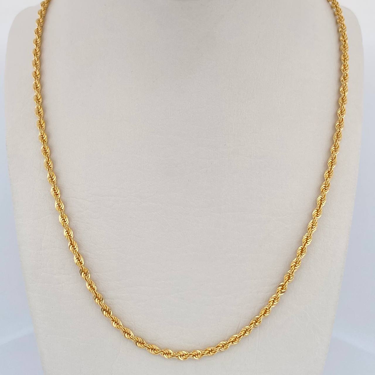 Cadena Lazo 4.6gr / 20 in / Oro Amarillo +3 18K &