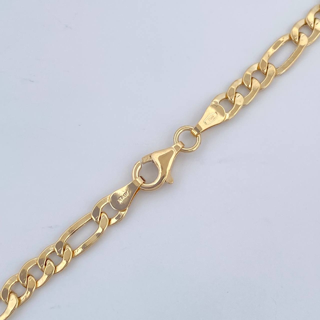 Figaro Chain 9.5gr / 60.5cm / +1 18K Gold &