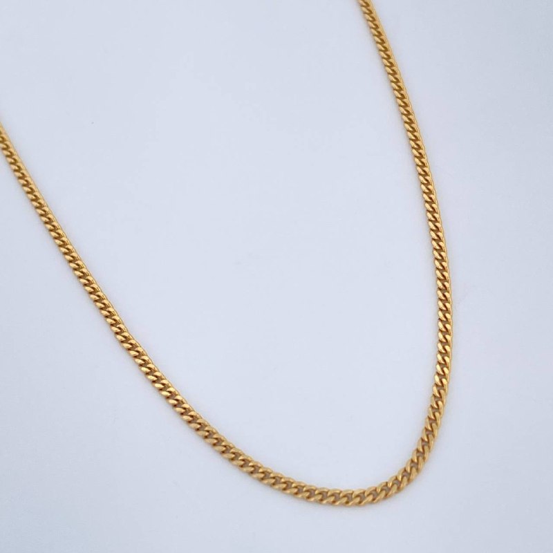 Mini Cuban Chain 4.45gr / 60cm / +1 18K Gold &