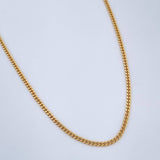 Mini Cuban Chain 4.5gr / 23.8in / +1 18K Gold &