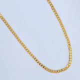 Cuban Links 9.75gr / 60.5cm / +1 18K Gold &