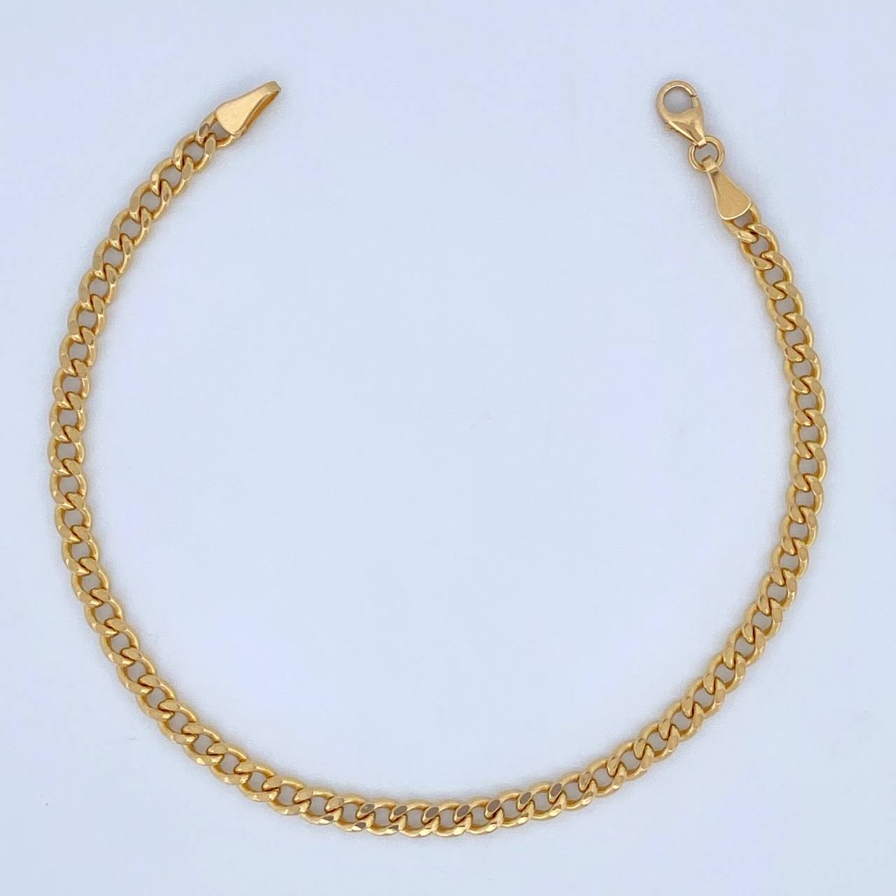 Cuban Bracelet 3.85gr / 19.5cm / +1 18K Gold &