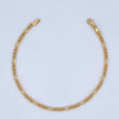 Pulso Figaro 2.4gr / 19cm / +1 Oro 18K &
