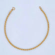 Rope Bracelet 1.2gr / 18.7cm / +3 18K Gold &