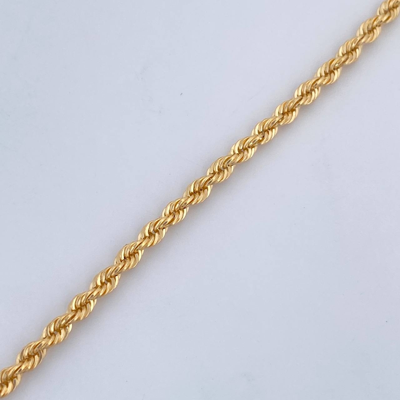 Rope Bracelet 1.2gr / 18.7cm / +3 18K Gold &