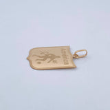 Pendant America De Cali 2.25gr / 3.3cm / 18K Gold &